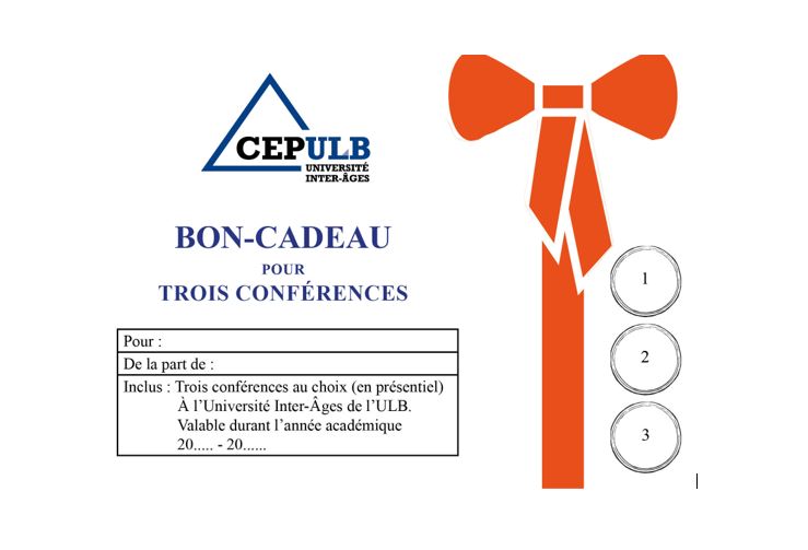 Bon-cadeau (conférences en présentiel)