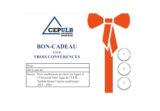 Bon-cadeau (conférences en ligne)